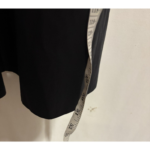 Club Monaco Dress Large Black Long Maxi Aline New Cotton - Picture 6 of 9